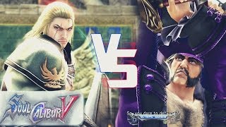Soulcalibur V I Waldo I Cervantes Vs Gold Nexus Siegfried Xbox 360 Hd