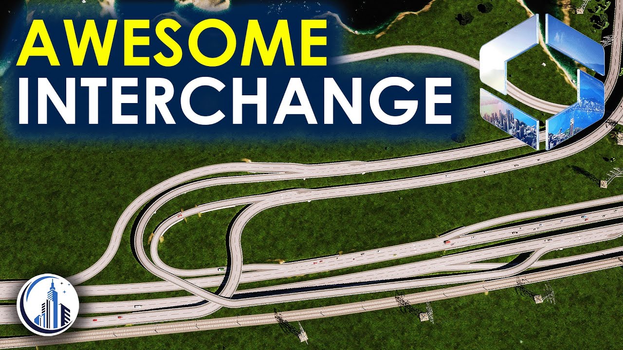 Reducing TRAFFIC With An Easy Interchange In Cities Skylines 2 YouTube