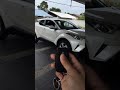 2018 Toyota C-hr roll window down by remote key fob