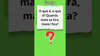 O QUE É , O QUE É? CHARADAS