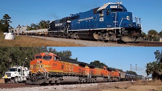 Amtrak, FEC, CSX Trains - December 25, 2020