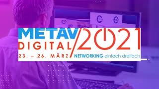 METAV digital 2021 - Messe digital erleben