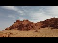 A mountain hills in a desert  royalty free 4k stock footage