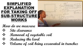 How to measure Site clearance,Removal of veg.soil,Reducing the level and Trench excavation.Part 1