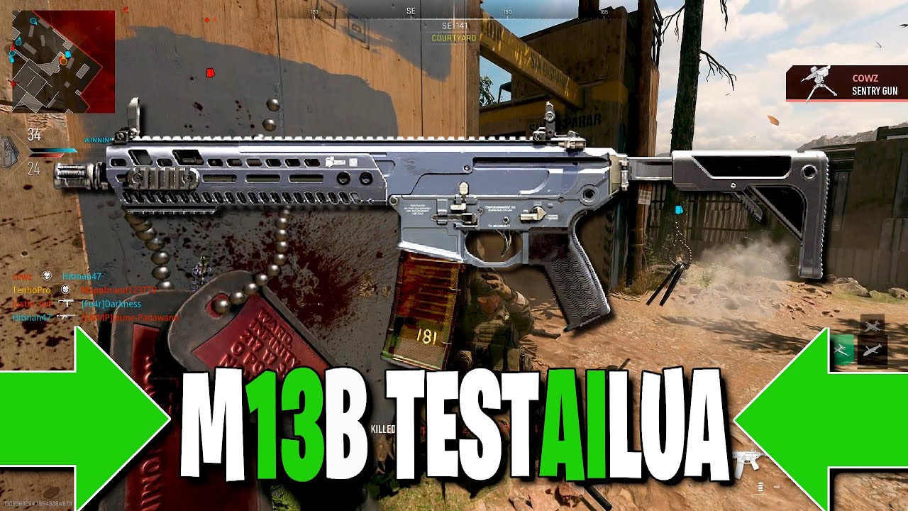 Max rank M13B Shoothouse Testailua MW2 Multiplayer