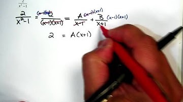 PC - 9.8 Partial Fractions, Example 2