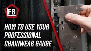 How to use your FB Chain professional chain wear gauge