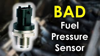 Bad Fuel Pressure Senser - Symptoms Explained | Most common signs of failing fuel pressure sensor