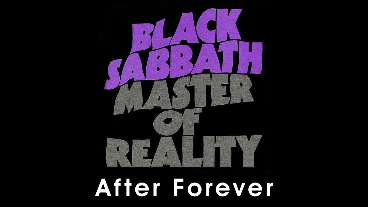 Black Sabbath - After Forever (sanoitukset)