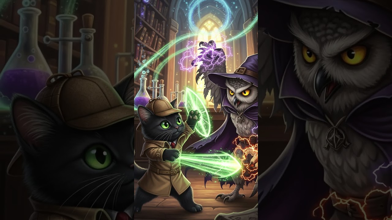 This Kitten Detective Found a MISSING Magical Artifact! 🕵️