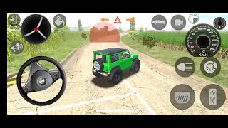 live gameplay video Jimny car stant Indian car simulator 3D games allow weel