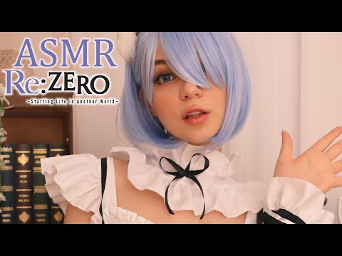 Loving You ASMR 💙 Rem Re:Zero Roleplay | Positive Affirmations & Personal Attention