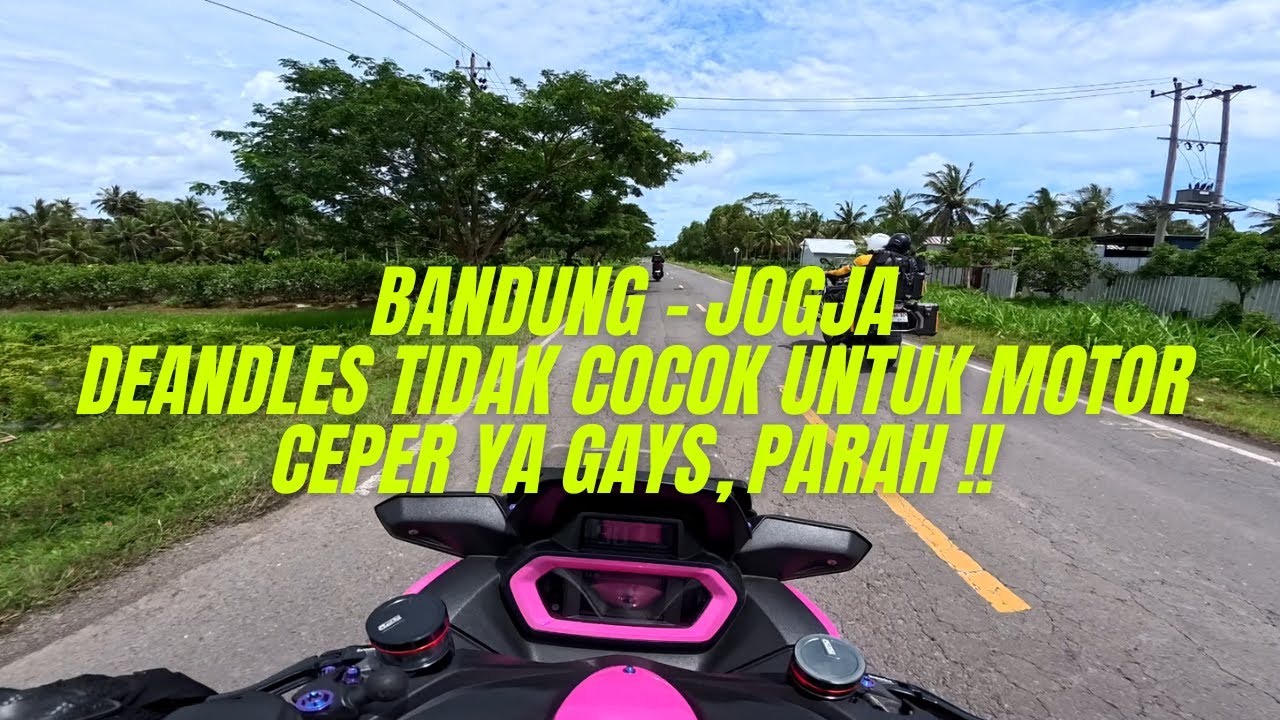 Touring Bandung – Jogja Lewat Deandels | Jalur Panas & Ngeri Buat Motor Ceper! #motovlog