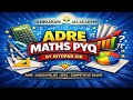 ADRE 2.0 MATHS PYQ | ADRE 3 | ASSAM POLICE | APSC | COMPETITIVE EXAMS