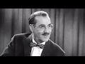 Groucho Marx You Bet Your Life (Secret Word Voice ) Funny Quiz Show Will Make You Laugh & Smile ♡