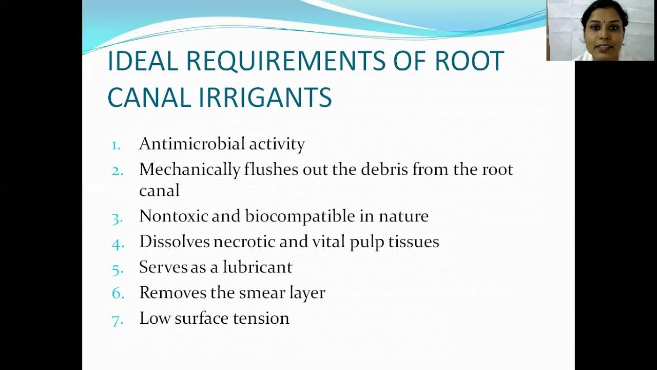 Endodontic Irrigants YouTube
