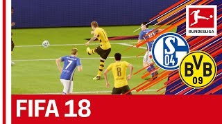 Schalke vs Dortmund - FIFA 18 Prediction with EA Sports screenshot 2