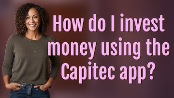 How do I invest money using the Capitec app?