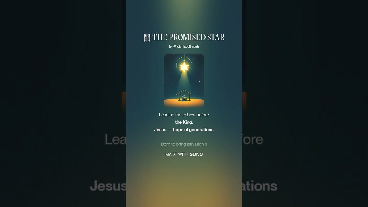 🇺🇸 THE PROMISED STAR, Worship Song, Hym, Markpi Studio, Christian Music
