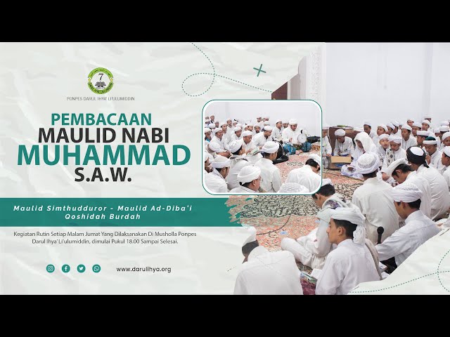 Live | Pembacaan Maulid Nabi Muhammad S.A.W - Maulid Simthudduror class=