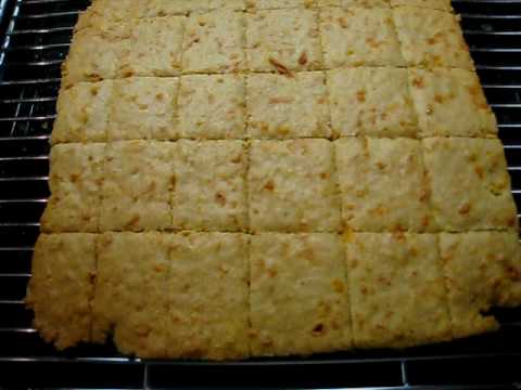 atkins-induction-diet---day-21---snack---05/16/10---cheese-crackers-made-with-almond-flour