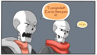 Papyrus Domination (fellcest cómic) - Parte 2