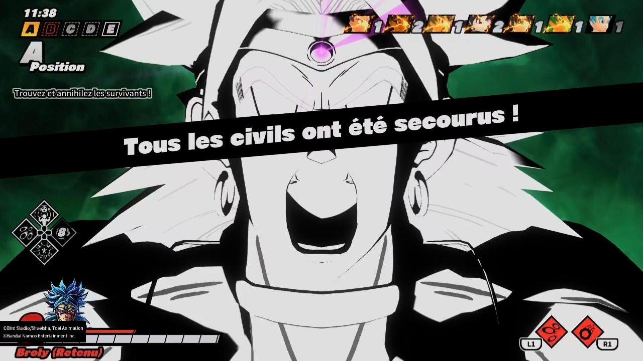 DRAGON BALL: THE BREAKERS | From level 1 to level 4 with only civilians