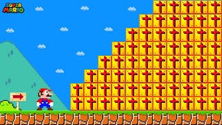 Super Mario Bros. But If Mario Had More SCARY Item Blocks | Game Animation