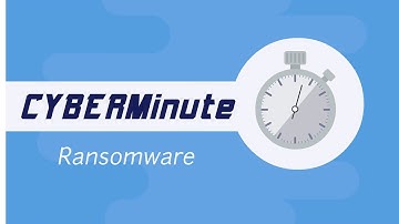 CYBERMinute - What is Ransomware?