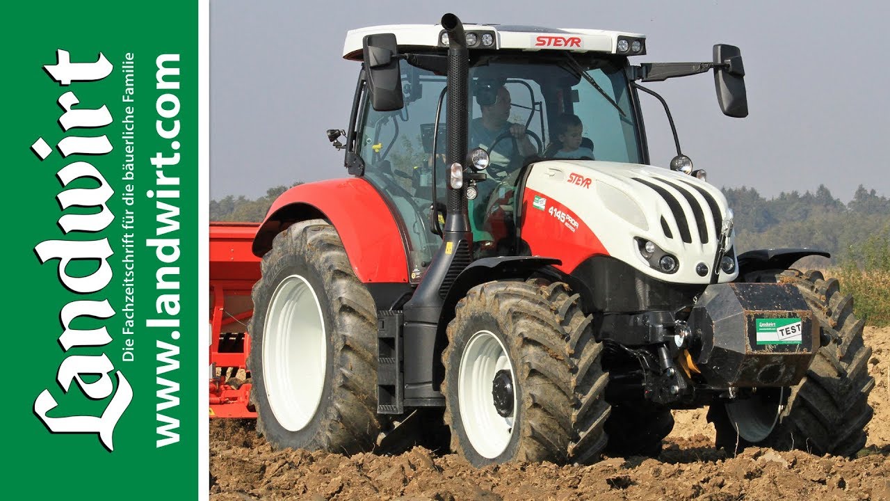 Steyr 4145 Profi S-Control 8 im Test | landwirt.com