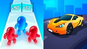Satisfying Mobile Games Play 9999 Tiktok Games Join Blob Clash 3D VS Race Master 3D