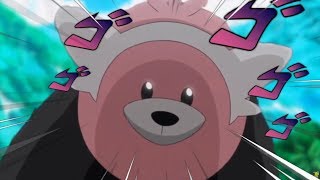 Pokémon Crusaders EP 114: Bewear Kujo vs.  Pheromosa Brando [Battle]