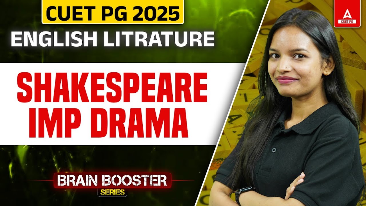 Important Dramas of Shakespeare | CUET PG English Literature 2025 | By ...