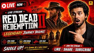 RDR2 LIVE Hindi | Open World Chaos, Missions &amp; Fun | Red Dead Redemption 2