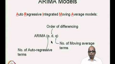 Mod-04 Lec-15 ARIMA Models-II