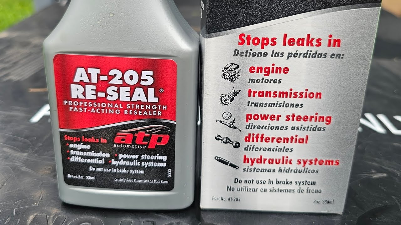 Does AT205 From ATP Actually Stop Oil Leaks - We shall see. Part 1 of testing - Rear Main Seal Leak