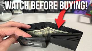 BEST Leather Wallet for Men? - Genuine Leather Mens Minimalist Wallet Bifold by RUNBOX screenshot 2
