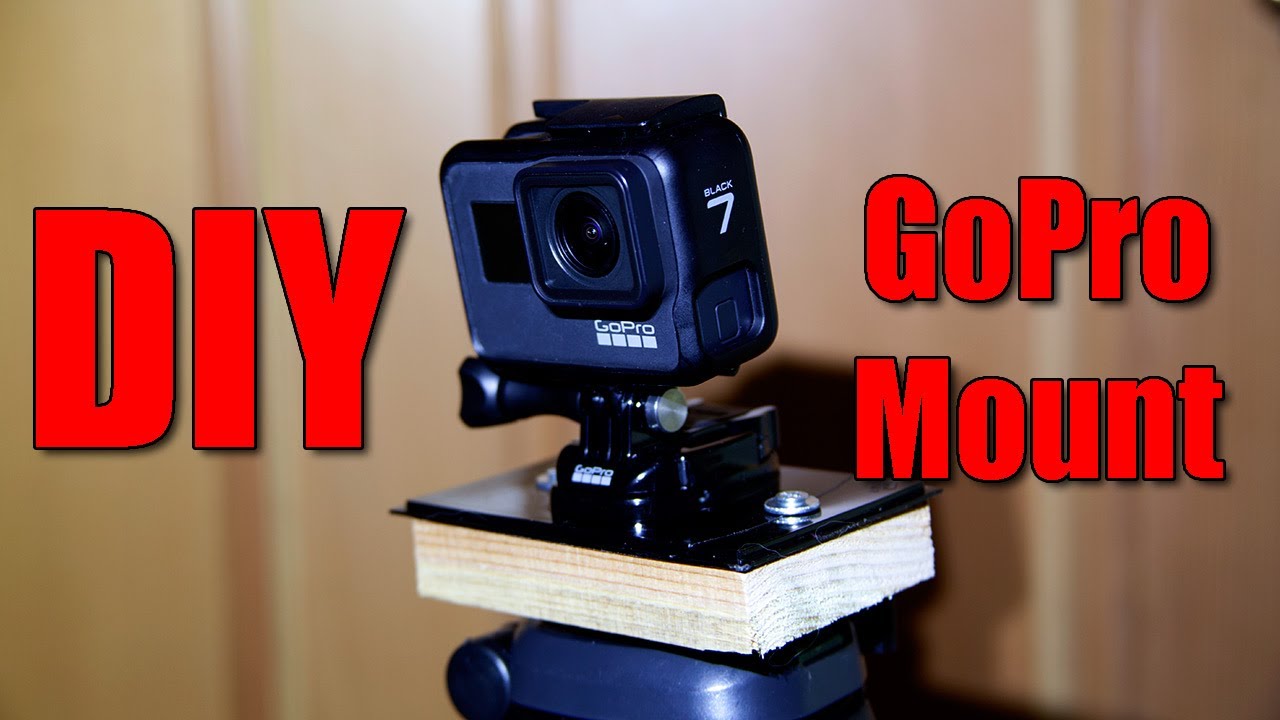 DIY Tripod Mount using GoPro Package Mount YouTube