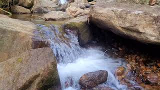 2 minutes water flowing video