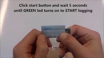 Kopie van QWATTS PDF single use temperature datalogger - How to use