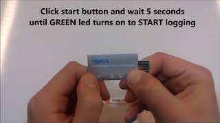 Kopie van QWATTS PDF single use temperature datalogger - How to use