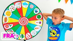 Vlad et les enfants racontent l'histoire de Magic Wheel