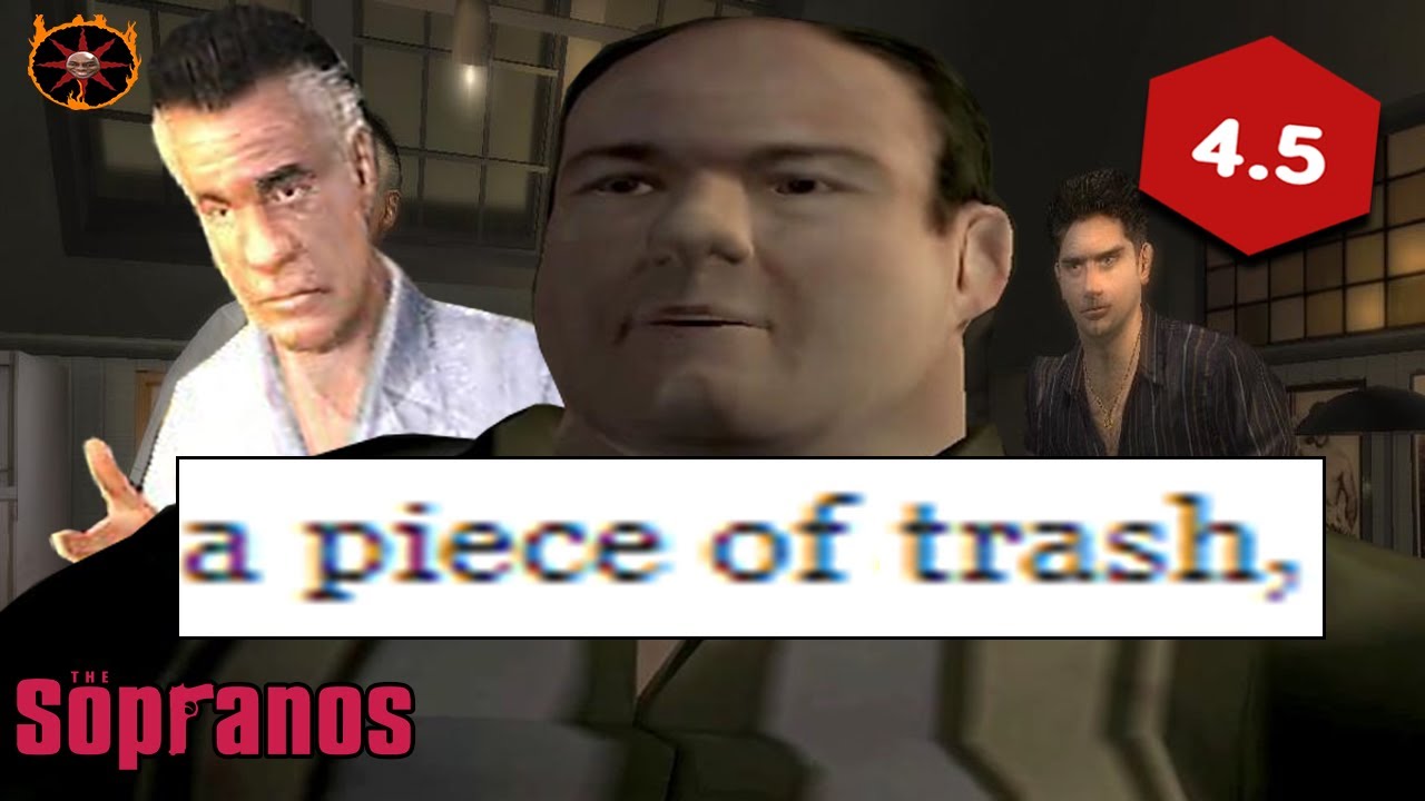 The Sopranos video game is truly terrible...