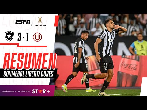 ¡EL FOGAO BAJÓ A LA U EN BRASIL Y SUMÓ SU PRIMER TRIUNFO! | Botafogo 3-1 Universitario | RESUMEN