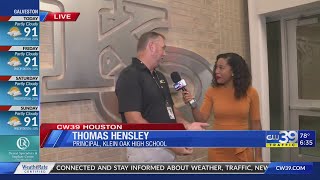 Klein Oak High School welcomes students back with a new campus feel