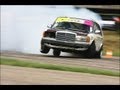 Legendary diesel mercedes w123  scania turbine  eastern european drift championship