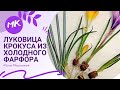 Мастер класс "Луковица Крокуса" из холодного фарфора