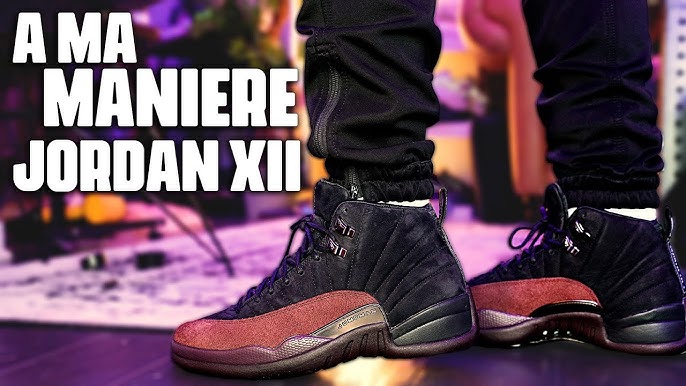 A Ma Maniére x Air Jordan 12 Retro SP Black / Burgundy: Review