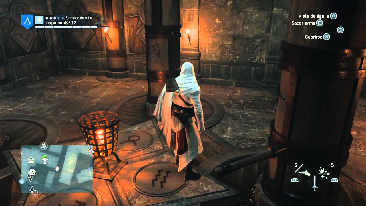 Assassin's Creed® Unity solución puzzle cella constellation