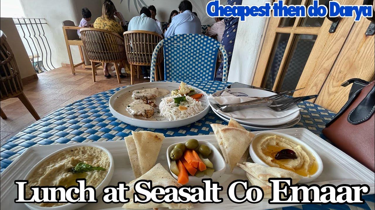 Sea Salt Co Emaar Karachi karachi ka Dubai food review Entry pass